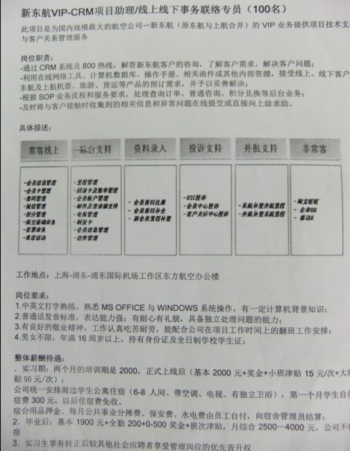 上海新東航
